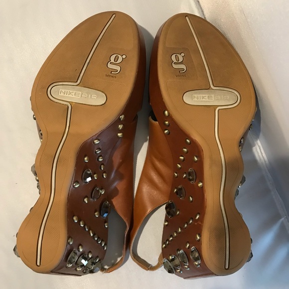 Cole Haan & Nike Air Lugano, Wedge, sandals! - Picture 6 of 8